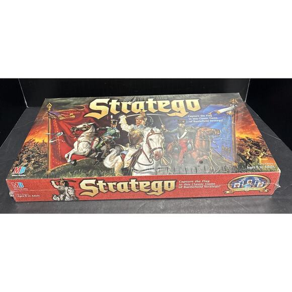 Stratego Strategy Board Game 1999 Sealed Milton Bradley Strategy Sealed - Picture 5 of 7